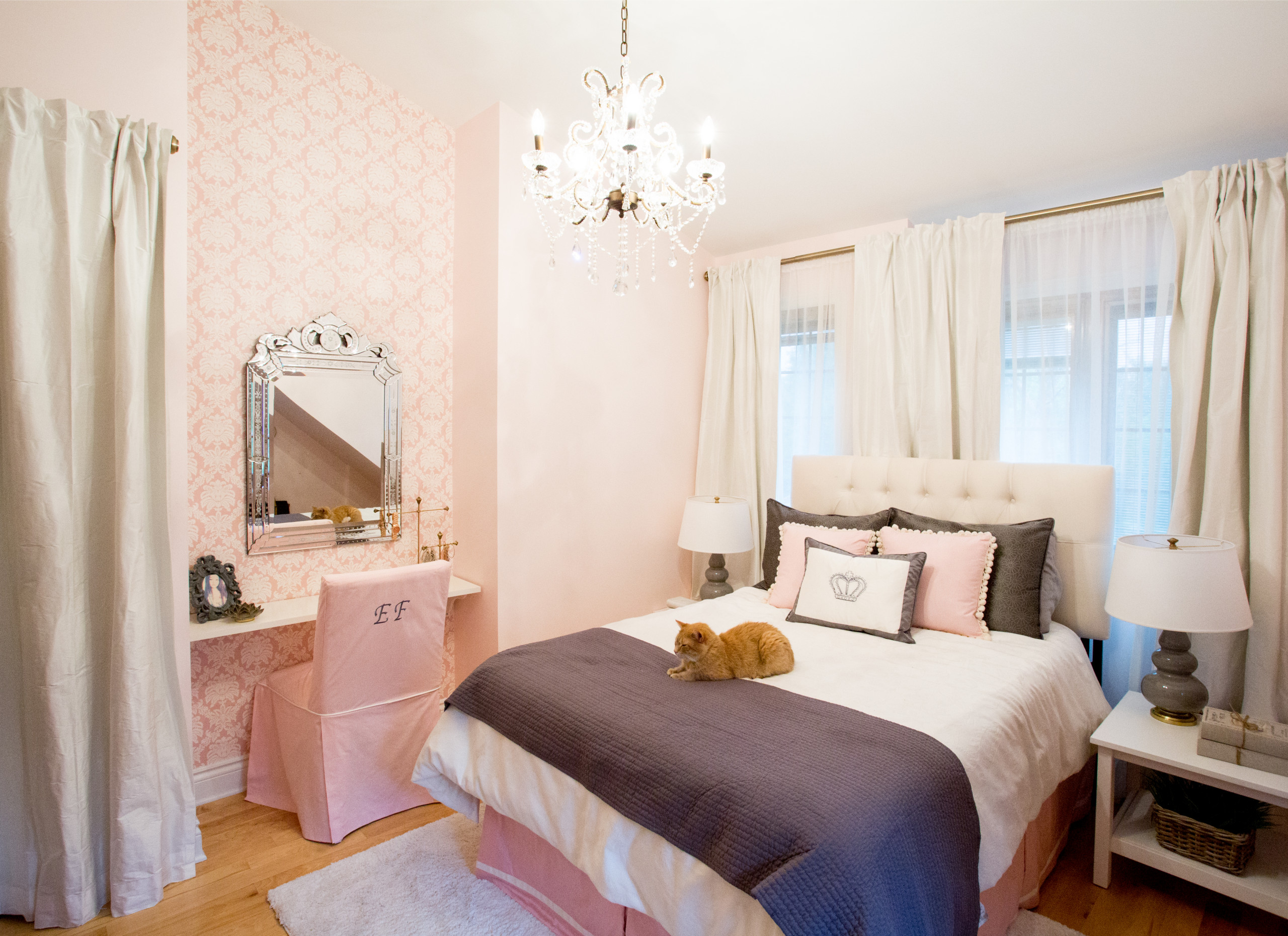 Teens "Juicy Couture" Bedroom - Traditional - Kids - Montreal - by Lux  Decor | Houzz