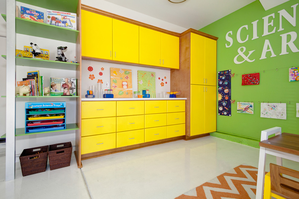 Design ideas for a kids' bedroom in San Diego.