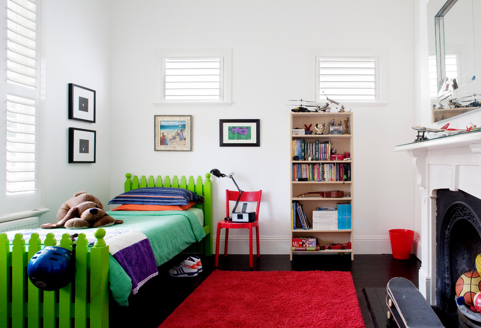This is an example of a contemporary kids' bedroom in Melbourne.