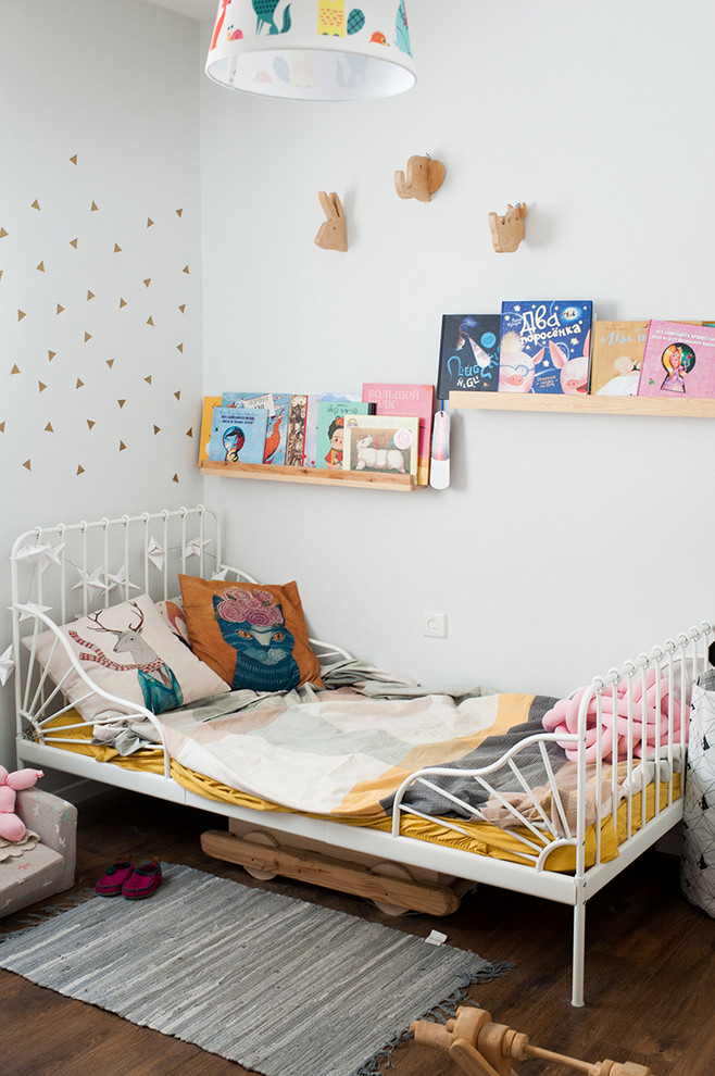 Photo of a scandinavian kids' bedroom in Tel Aviv.