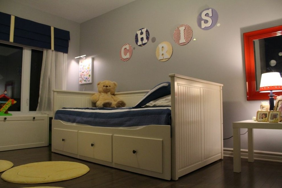 Design ideas for an eclectic kids' bedroom in Ottawa.