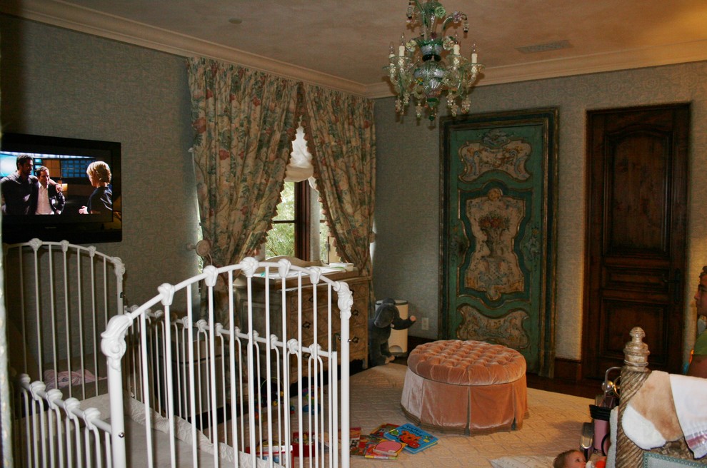 Example of a tuscan kids' room design in Orange County