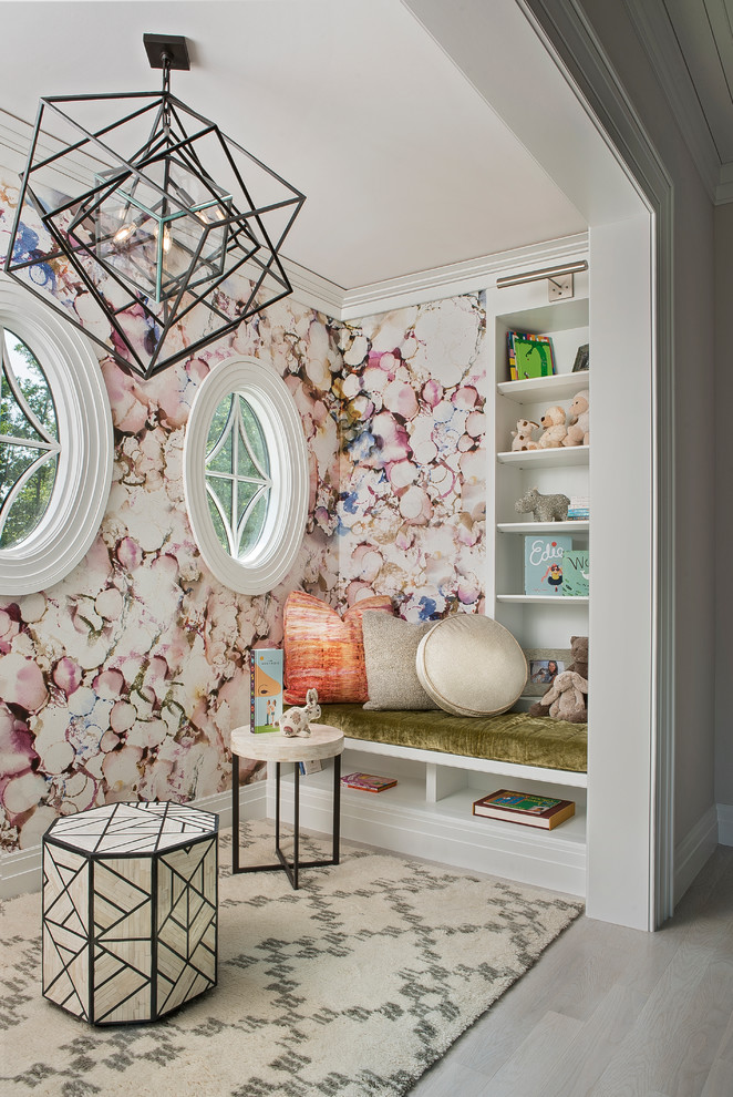 Inspiration for a transitional kids' room remodel in Detroit