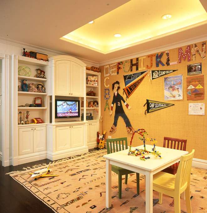 This is an example of a kids' bedroom in New York.