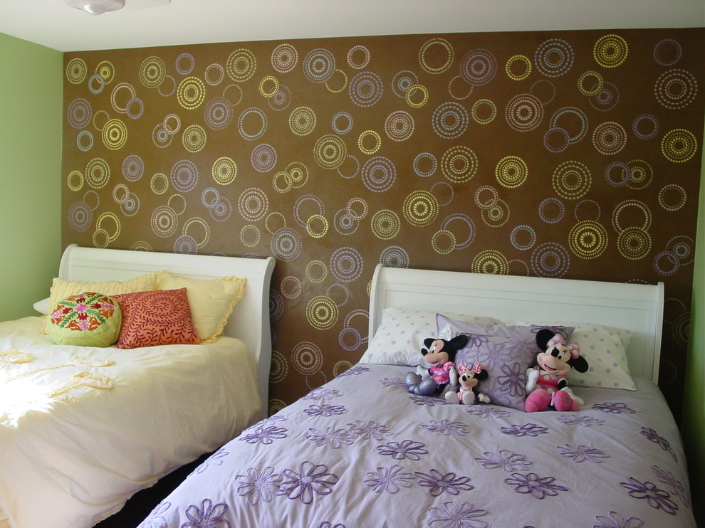 Venetian Plaster Feature Wall Eclectic Kids Detroit By Creative Finishes Llc Houzz