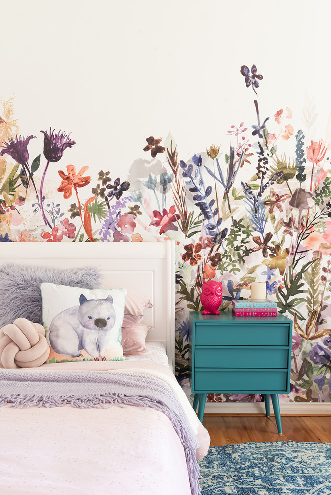 Inspiration for a bohemian kids' bedroom in Perth.