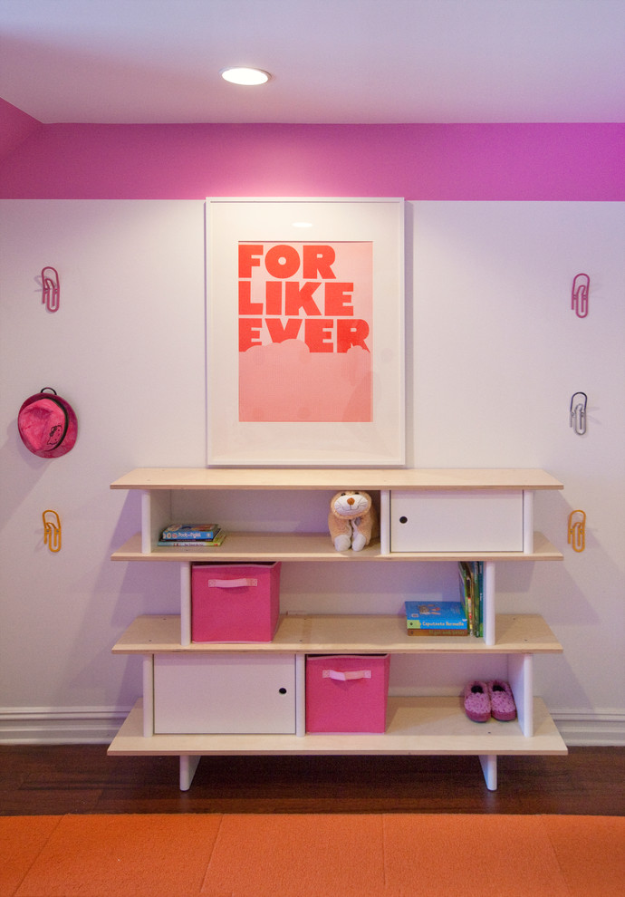 Inspiration for a small modern kids' room remodel in New York
