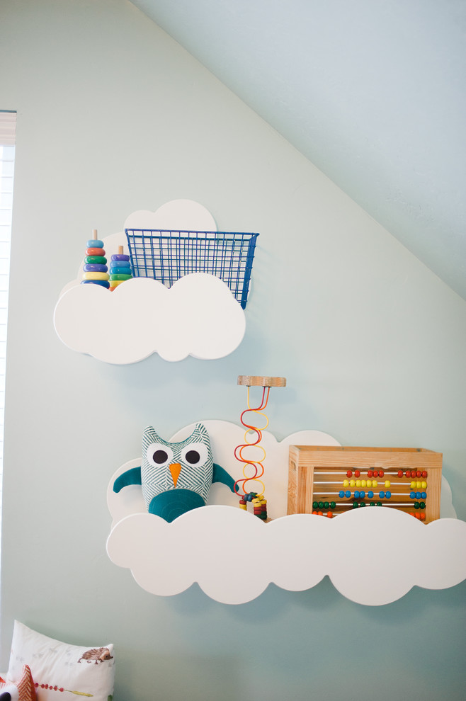 This is an example of a contemporary kids' bedroom in Salt Lake City.