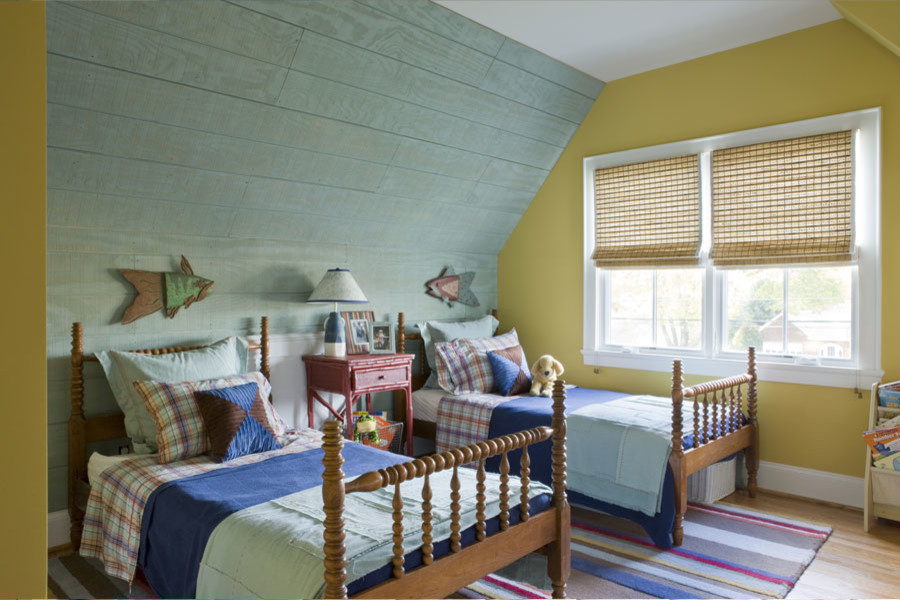 ワシントンD.C.にあるトラディショナルスタイルのおしゃれな子供部屋の写真