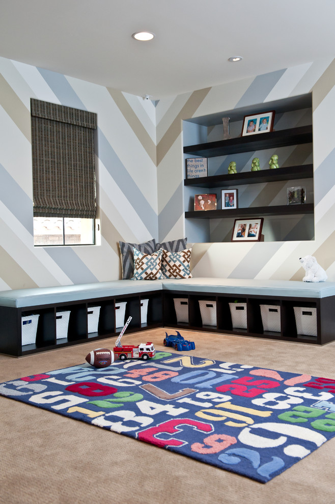 Trendy playroom photo in Phoenix