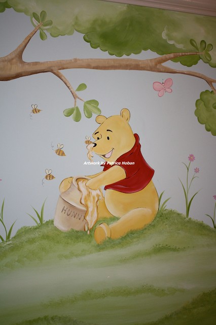 Winnie the Pooh - Traditional - Kids - Los Angeles - by Murals and more ...