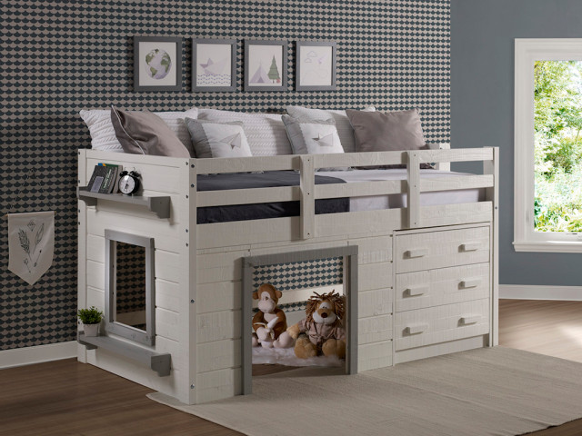 Youth Bedroom Dreamer Twin Loft Bed - Kids - Oklahoma City - by Bob Mills  Furniture | Houzz IE