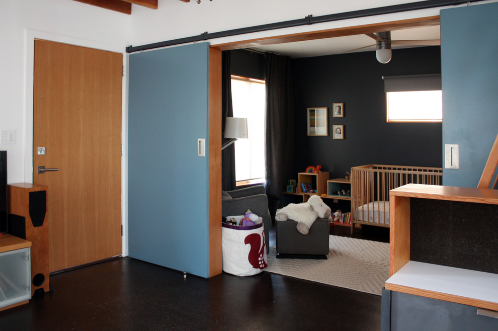 Inspiration for a modern kids' room remodel in Seattle