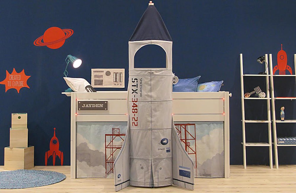 Abenteuerbetten für Kinder: Kinderbett / Raketenbett - Kids - Munich - by  Kindermöbel - shogazi ® | Houzz