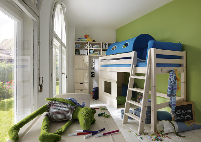 Mini-Hochbett "Kiddy" - Klassisch modern - Kinderzimmer - Stuttgart - von  allnatura | Houzz