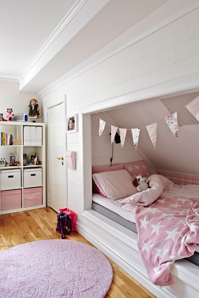 Design ideas for a scandi kids' bedroom in Bremen.