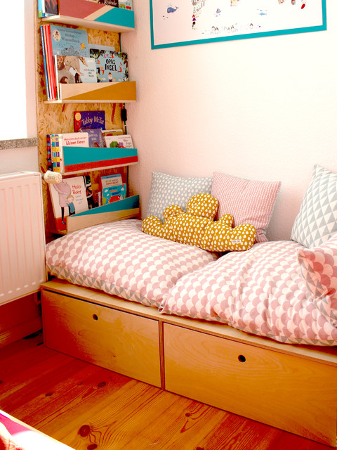 Realisierung "Leseecke" - Neugestaltung - Mediterran - Kinderzimmer