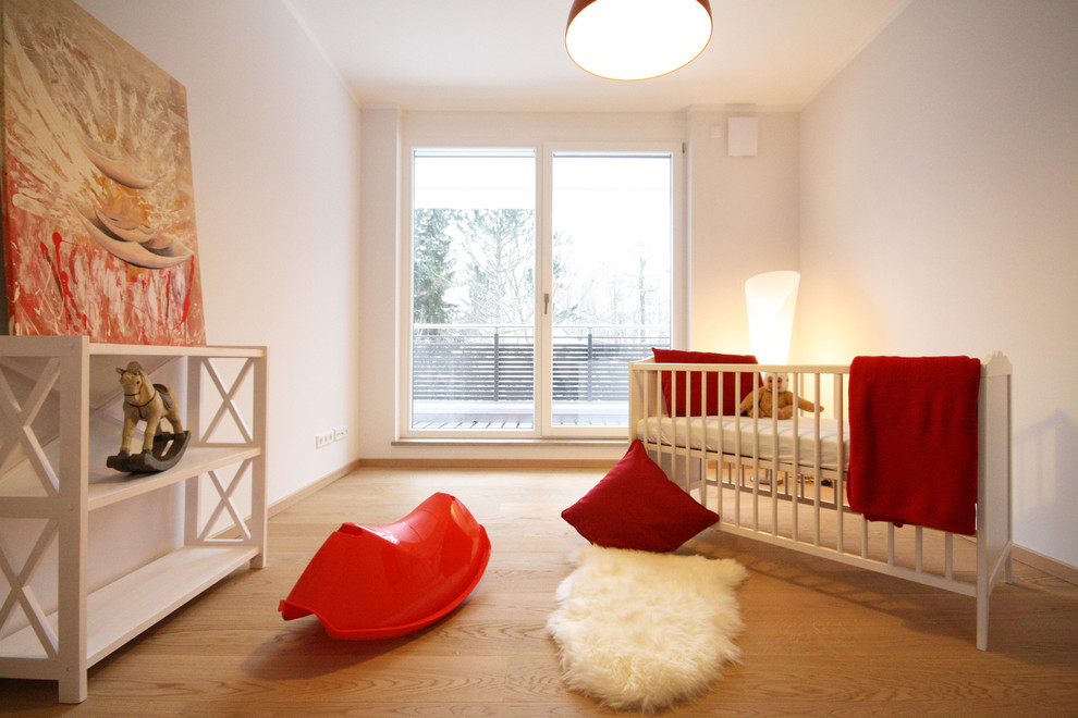 ミュンヘンにあるコンテンポラリースタイルのおしゃれな子供部屋の写真