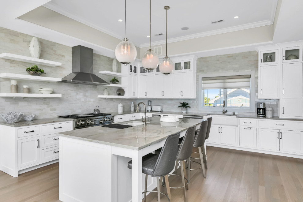 1131C Long Beach Blvd Beach Style Kitchen New York by Ziman