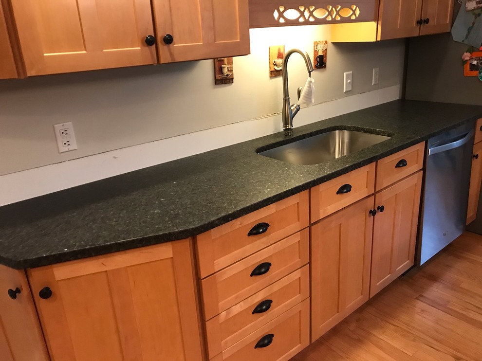 12302 Uba Tuba Leathered Granite Project Kitchen Other by Kitchen Stone Design LLC Houzz