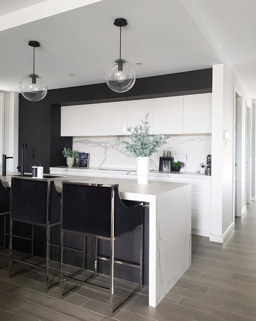 12mm Statuario Six+ Porcelain | QUANTUMSIX+ - Modern - Kitchen - Sydney ...