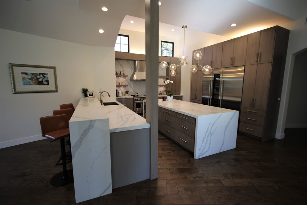 145 Fullerton Modern Kitchen Remodel with custom Modern