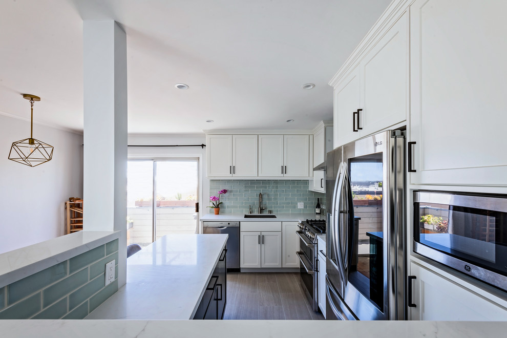 17th Street Kitchen / Santa Monica, CA Transitional Kitchen Los