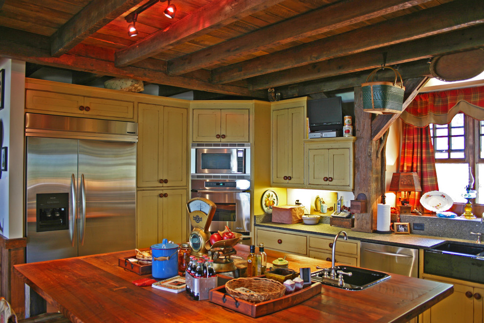 1812 Lodge Traditional Kitchen Other by Appalachian Antique Hardwoods Houzz