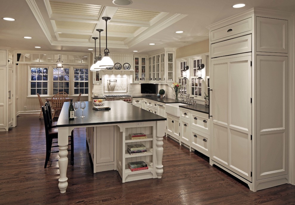 1900 S Rural Farmhouse Remodel Onawa Ia Kitchen Omaha By Eurowood Cabinets Inc Houzz 1900 S Rural Farmhouse Remodel Onawa, 1900 Kitchen Cabinets