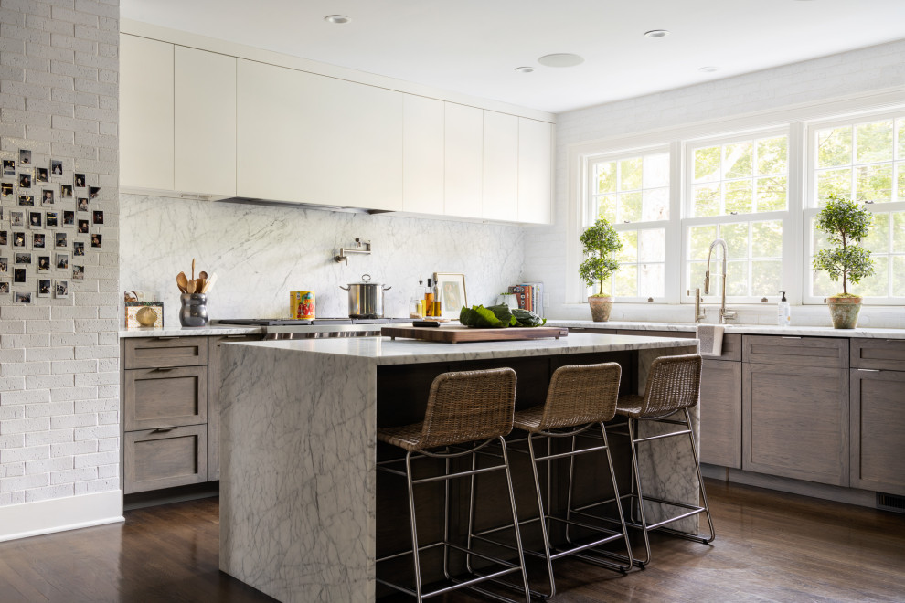 1920's Colonial - Transitional - Kitchen - New York - by Rosen Kelly ...