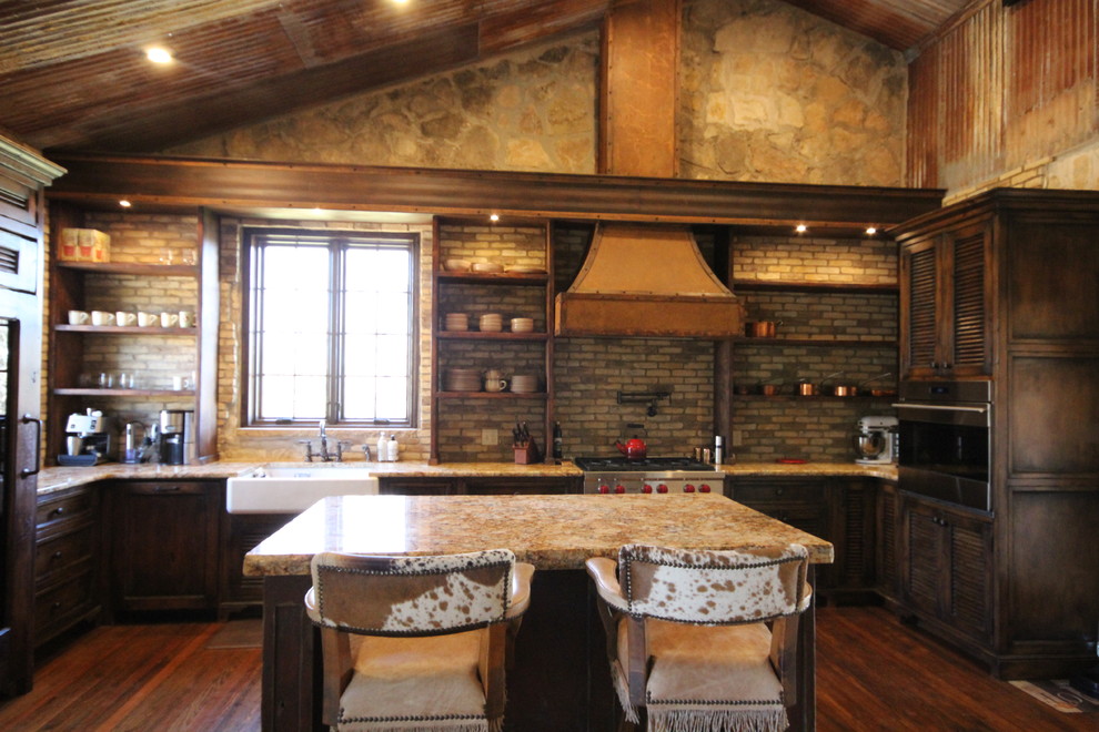 1930 S Farmhouse Farmhouse Kitchen Austin By Garzamade Houzz