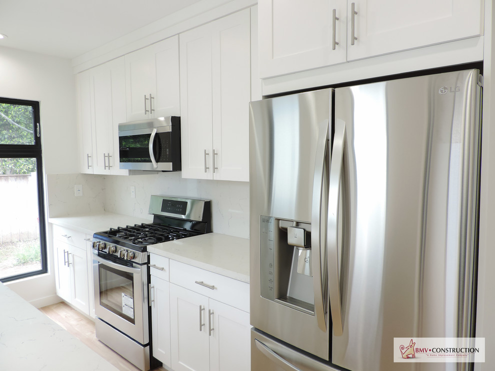 2 Units Building Addition and Full Remodel Kitchen Los Angeles by