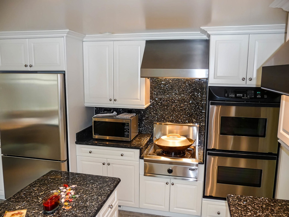 2000 BuiltIn Wok Kitchen Transitional Kitchen San Diego by