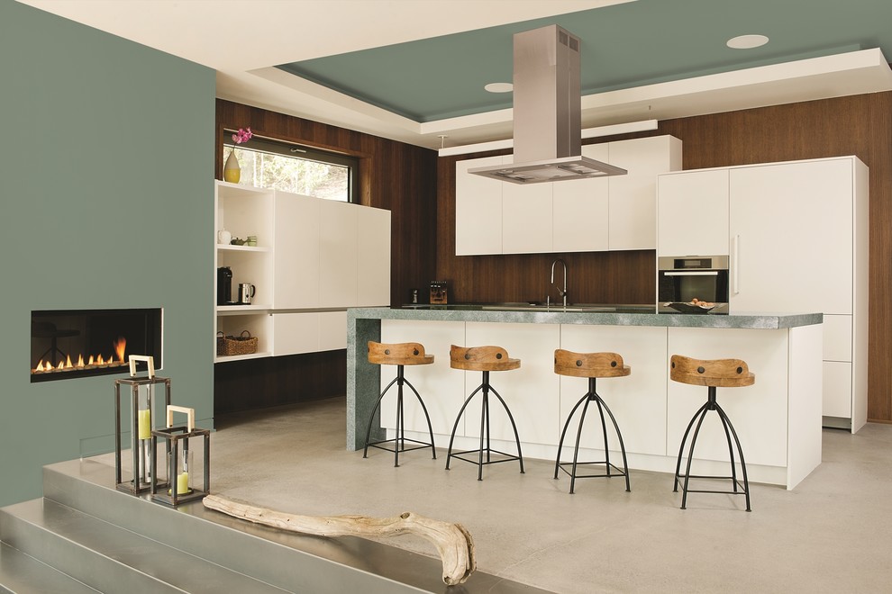 2016 Paint Color of the Year Paradise Found Contemporary Kitchen Other by PPG
