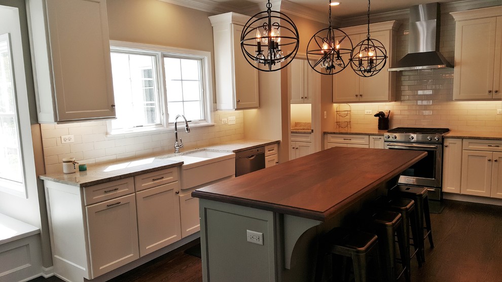 2016 Wheaton Kitchen Remodel with Dining and Mudroom addition