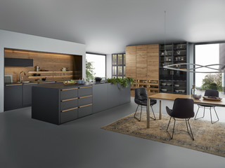 Cuisine Americaine Moderne Photos Et Idees Deco De Cuisines Americaines Avril 2021 Houzz Fr
