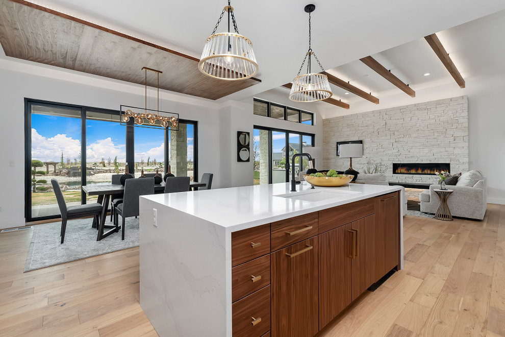 Design ideas for a modern kitchen in Boise.