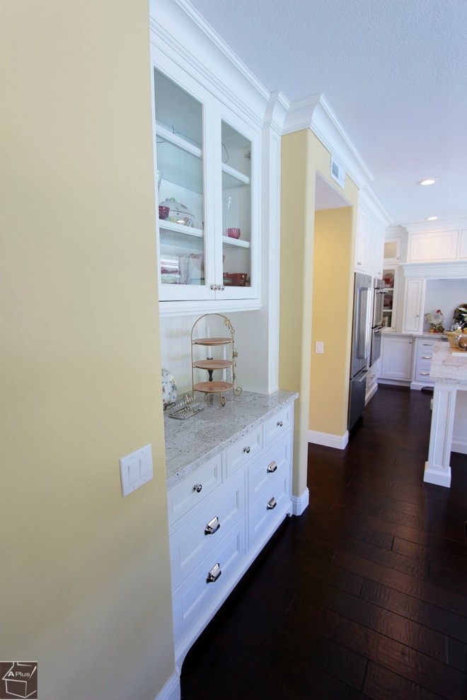 63 Aliso Viejo Kitchen remodel with brand new dry bar & custom