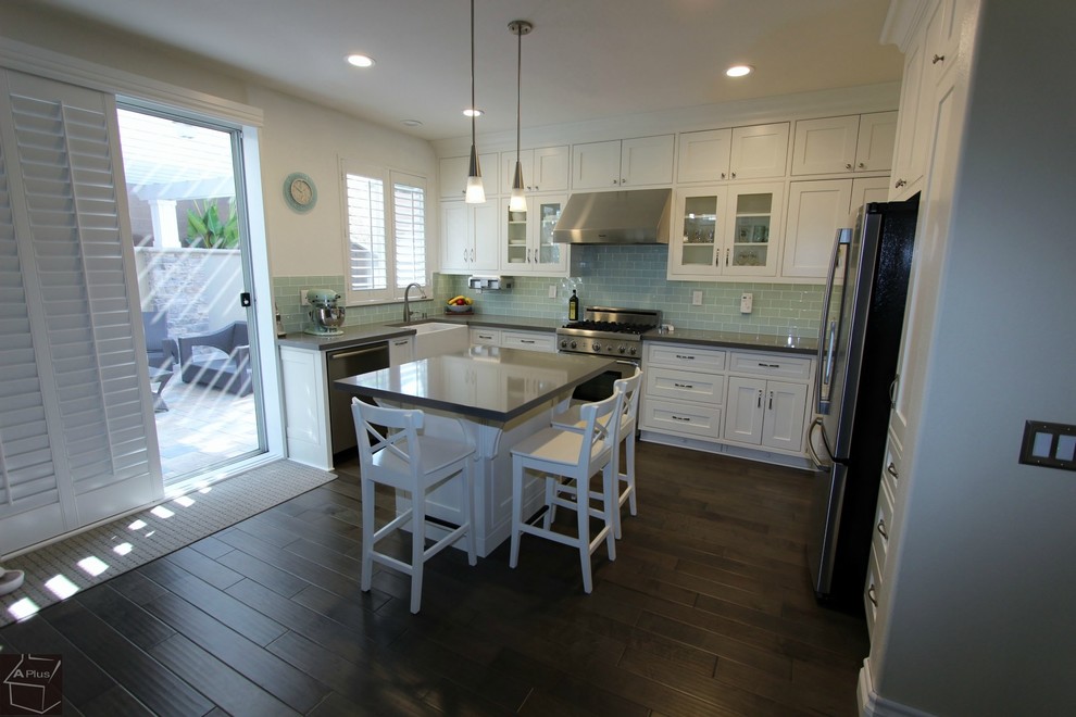 65 Irvine Kitchen remodel with brand custom & flooring