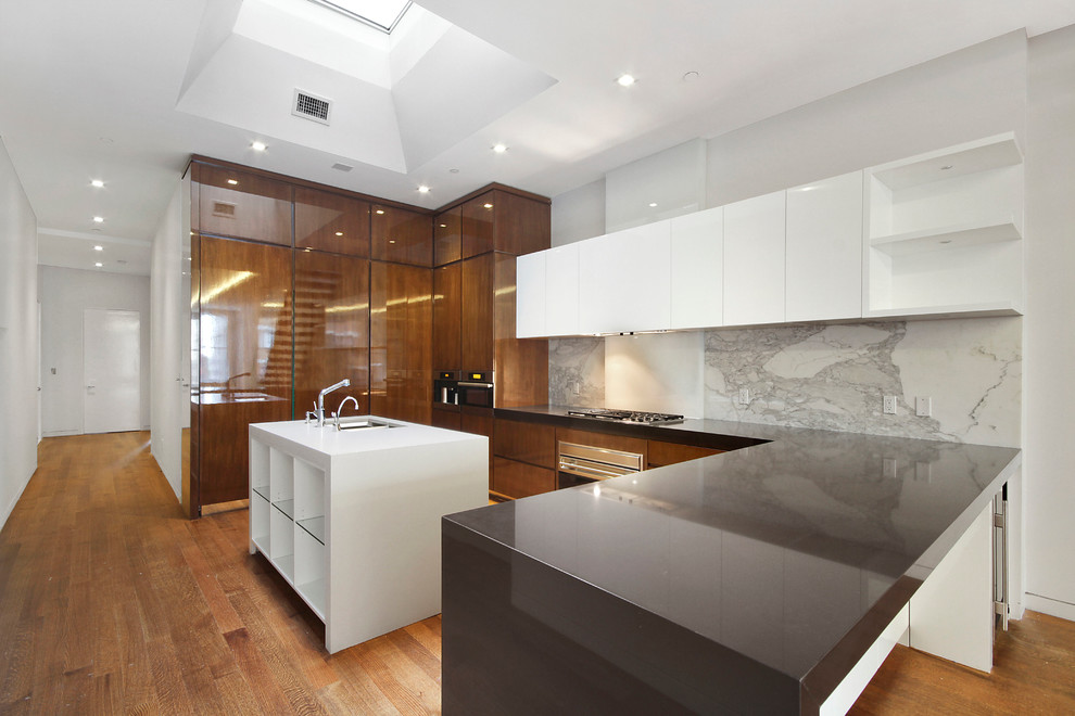 738 broadway nyc Modern Kitchen New York by countrywide kitchens
