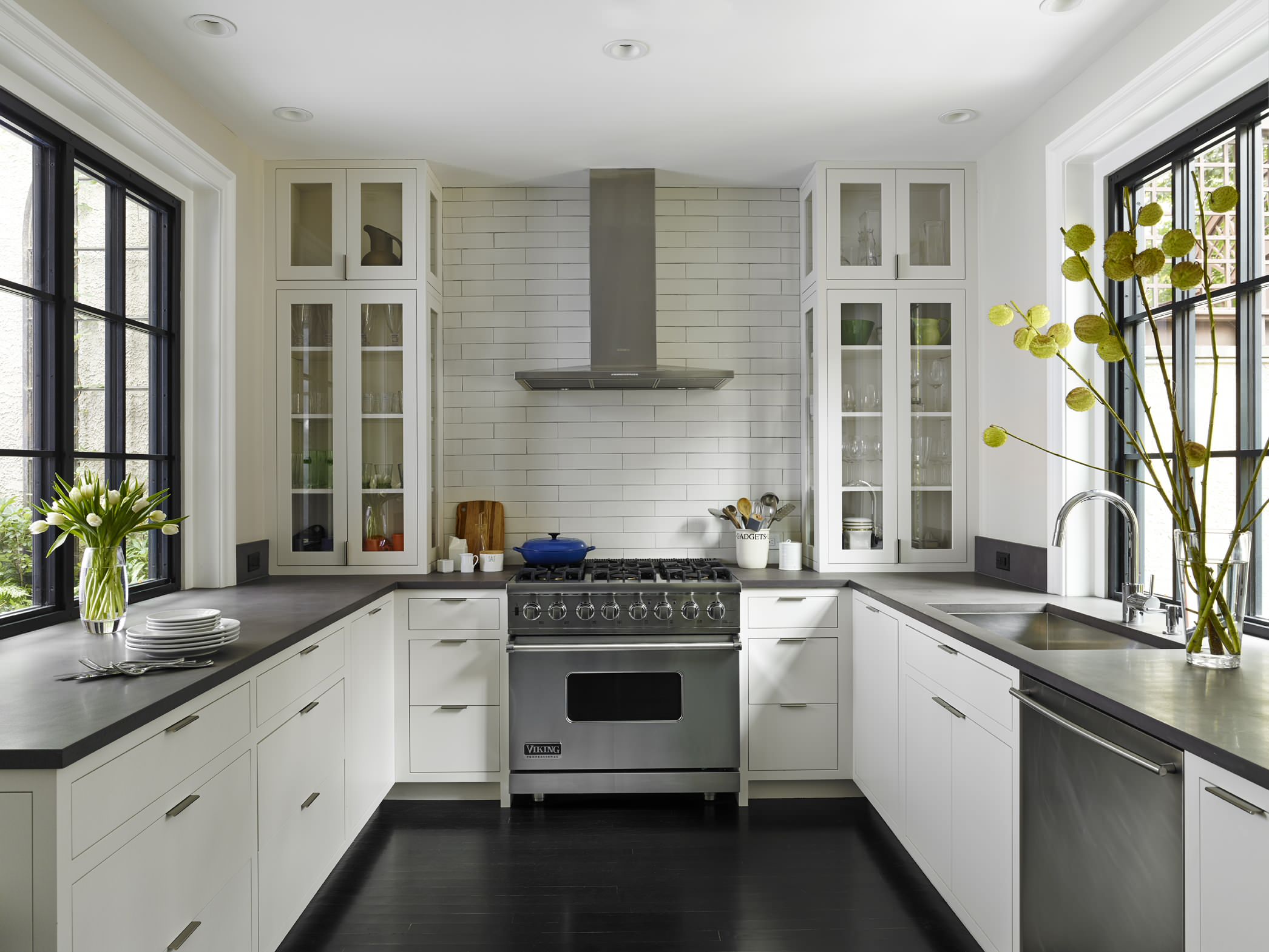 Flat Front Cabinets Houzz