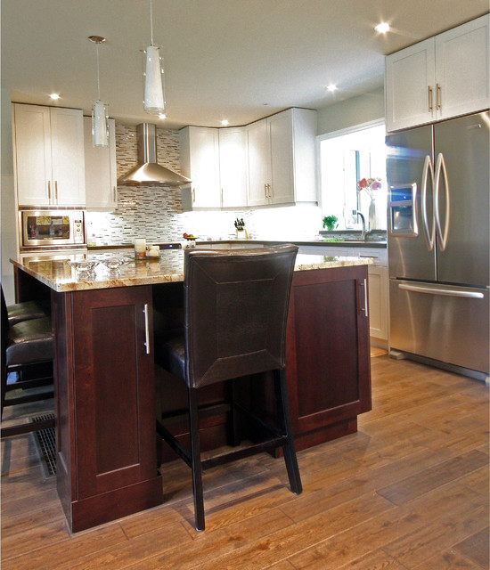 A. Kitchen Contemporain Cuisine Toronto par Carolyn C. Interior