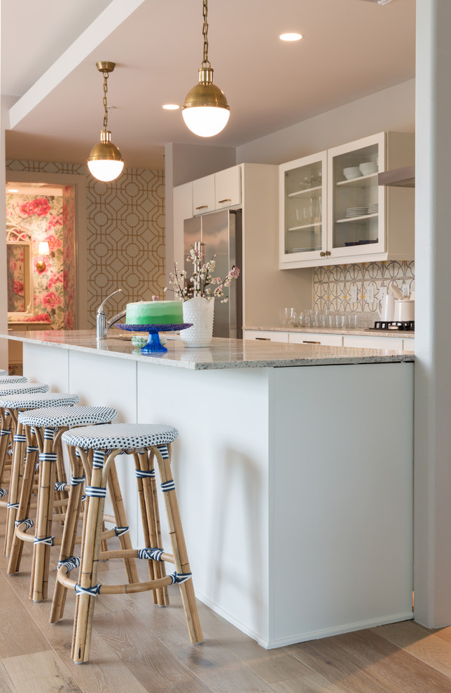 A Kitchen in Dreamy Pastels Classique Chic Cuisine La Nouvelle