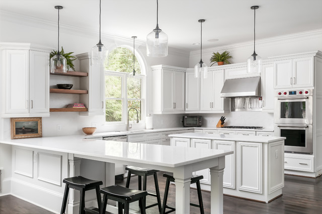 A Kitchen Update with more functional Peninsula - Marietta ...