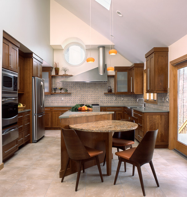 A Kitchen With Spunk Contemporary Kitchen New York by Clark