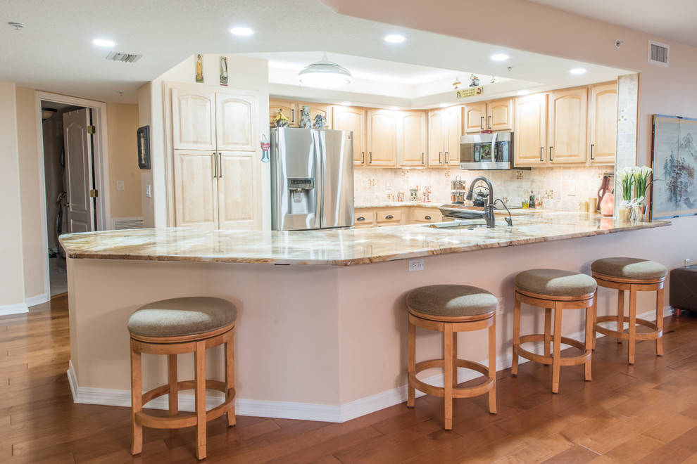 A Kitchen with Traditional Details Transitional Kitchen Other