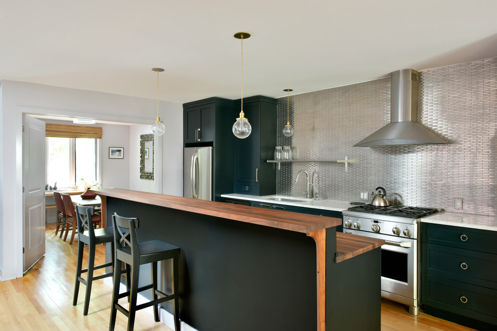 A Modern Family Kitchen Modern Kitchen Ottawa by Moneca Kaiser