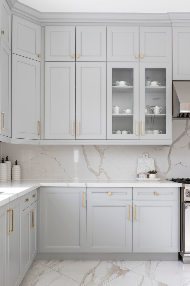 A modern Kitchen With a Traditional Touch - Transitional - Kitchen - DC