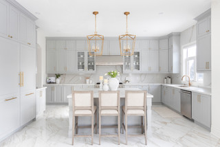 A modern Kitchen With a Traditional Touch - Transitional - Kitchen - DC