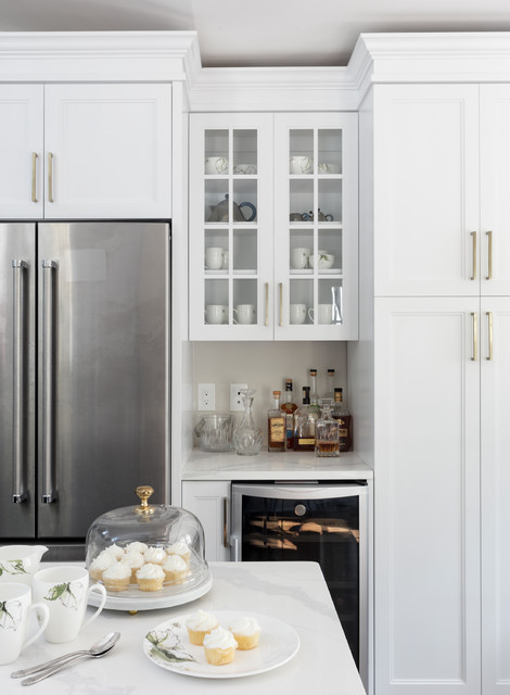 A not just white kitchen - Contemporary - Kitchen - New York - by Think ...